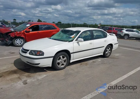 2003 Chevrolet Impala Ls from USA, damaged, VIN 2G1WH52K939202949